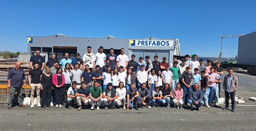 Visite des étudiants du lycée Cantau