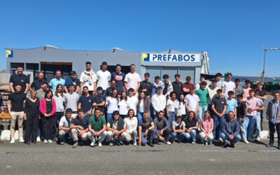 Visite des étudiants du lycée Cantau